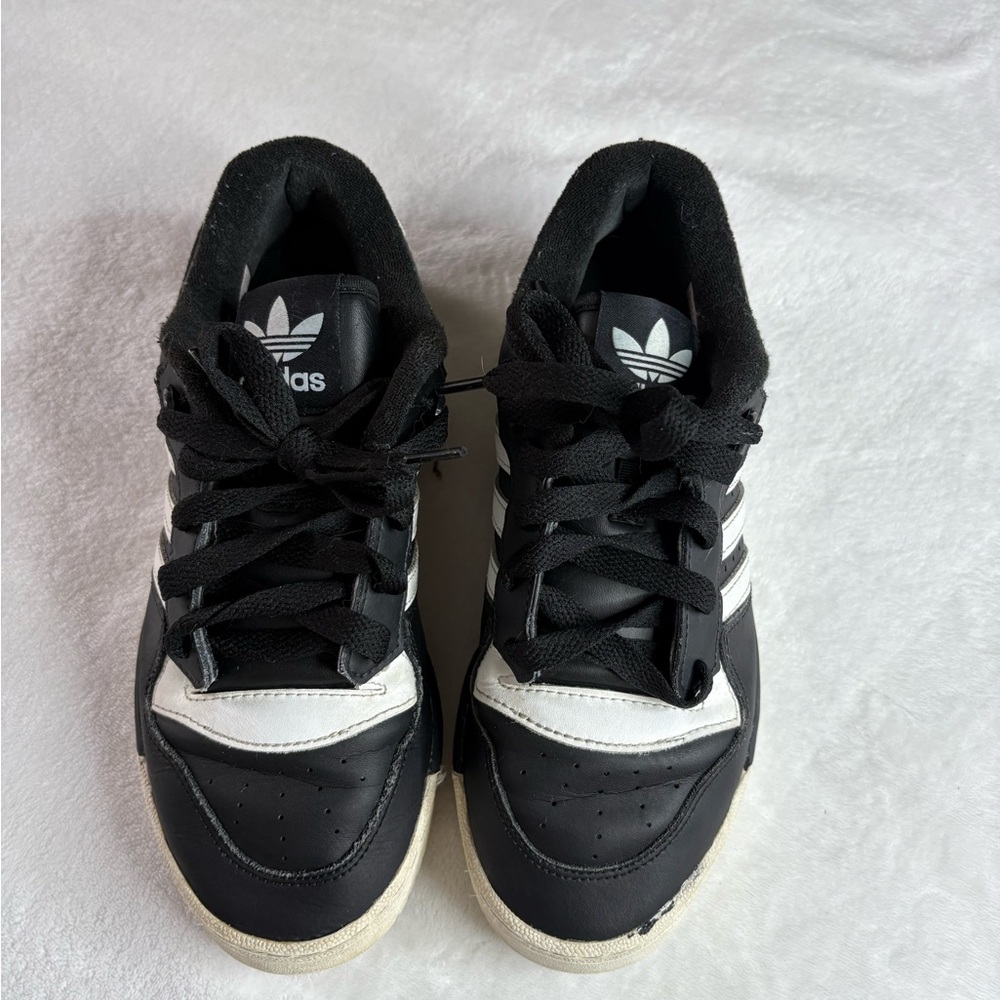 Adidas Black and White Sneakers size 6 Mens
